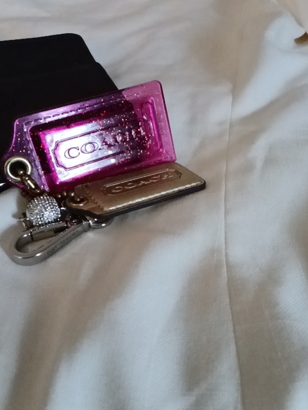 MK Tag, Vince Camutor Clutch, Vera Bradly Card and Charm, Coach Hang Tags - Picture 3 of 6